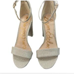 NWOT Sam Edelman women’s sparkling strappy sandals. Size 5.5